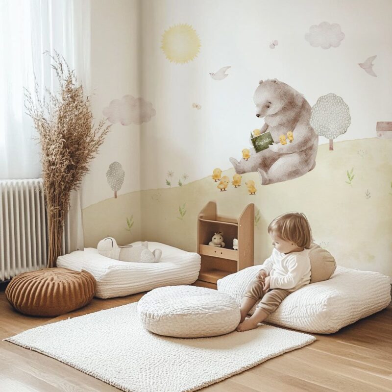 papier-peint-ours-bébé